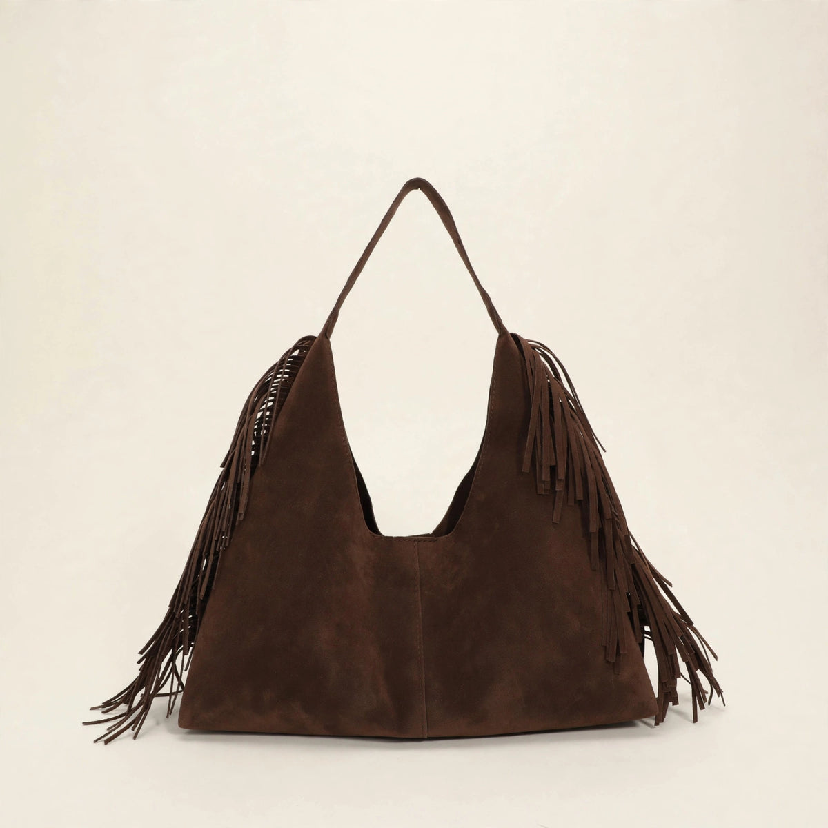Suede Single-Shoulder Tote Bag - view 15