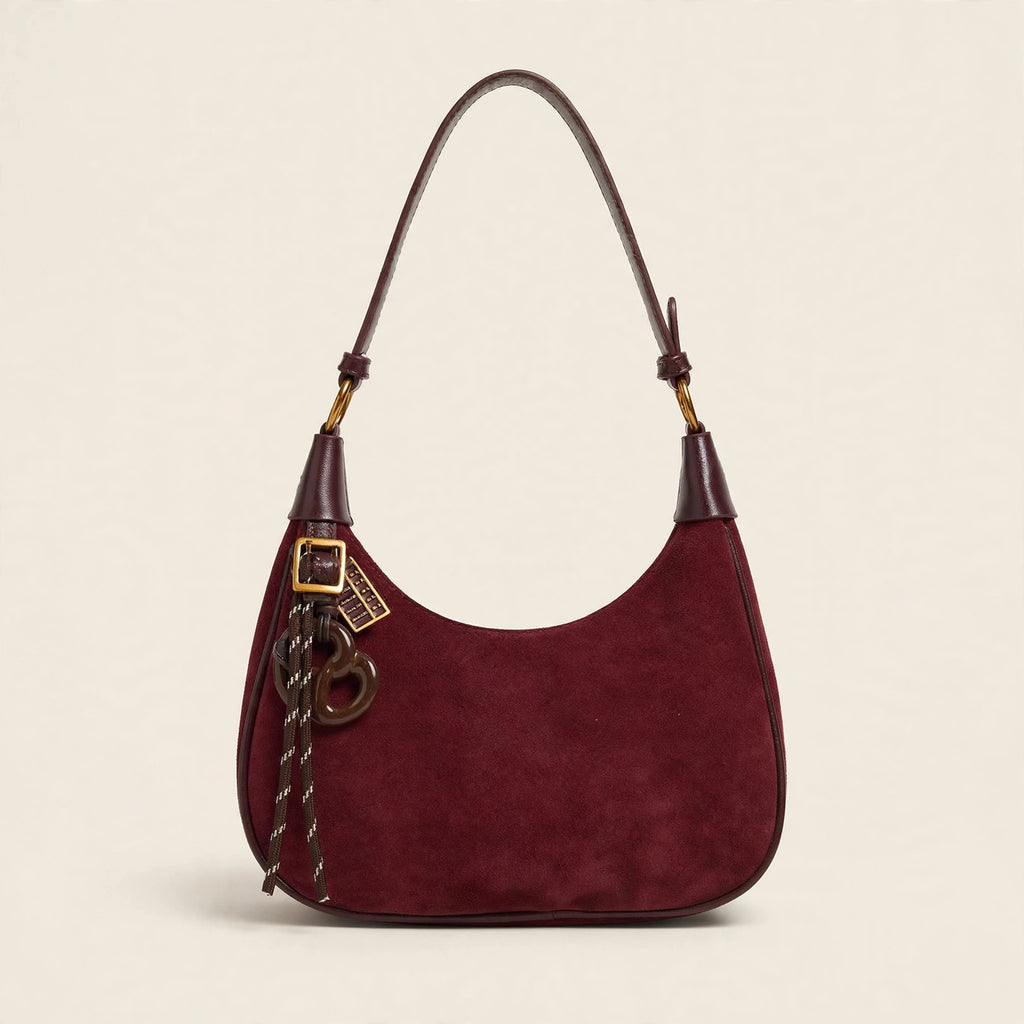 Suki Suede Underarm Bag - view 10