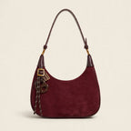 Suki Suede Underarm Bag - view 10