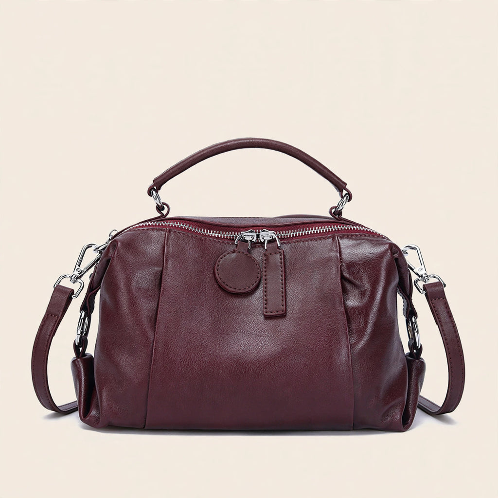 Women's Boston Genuine Leather Crossbody Bag - view 13