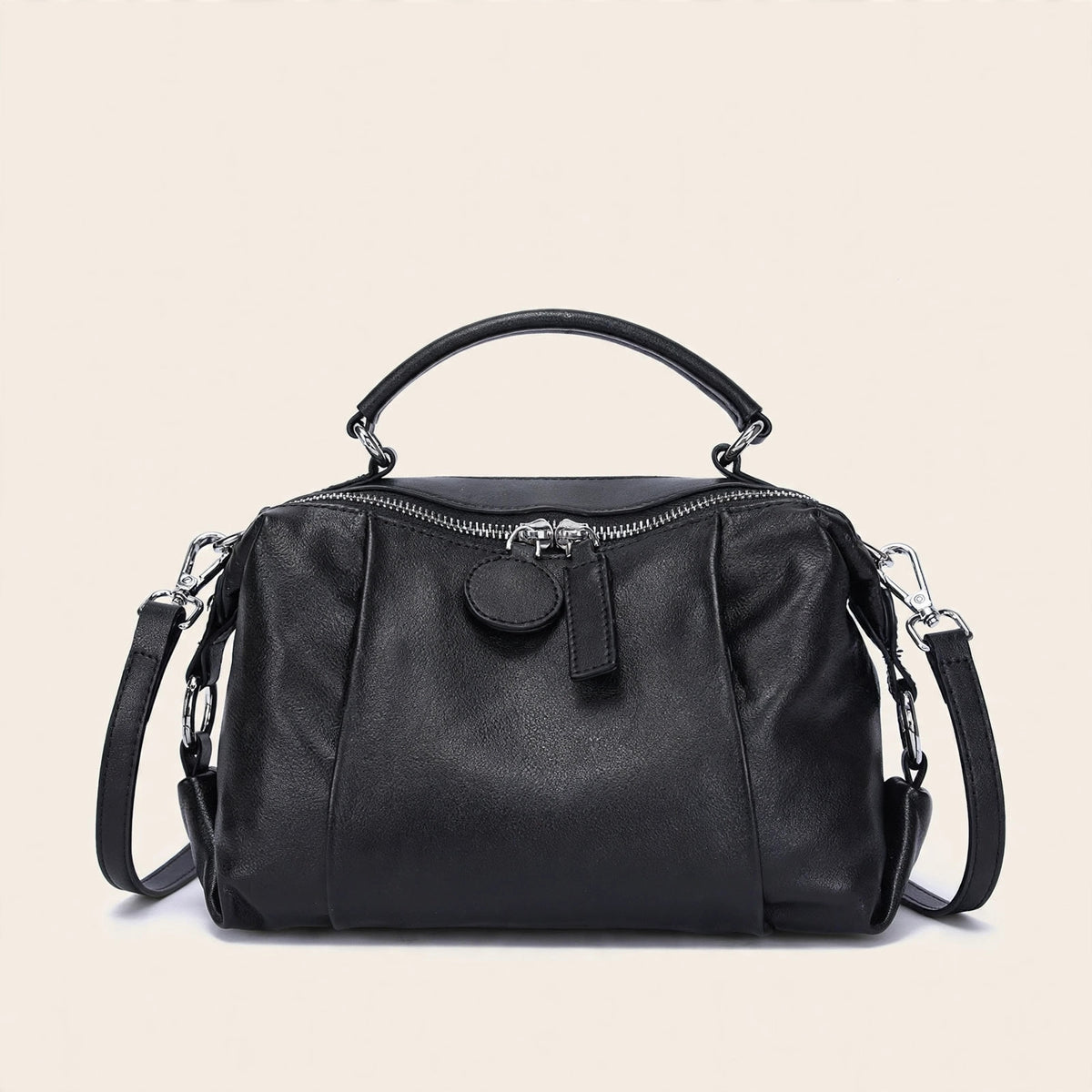 Women's Boston Genuine Leather Crossbody Bag - view 14