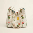 Women's Embroidered Bucket Bag - view 8